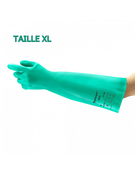 Brasser sa propre bière : Gants de brasseur - taille XL (10) - AlphaTec® Solvex - 004.301.L Brasser sa propre bière : Gants de brasseur - taille XL (10) - AlphaTec® Solvex - 004.301.L