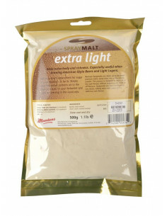 Brasser sa propre bière : Extrait de malt poudre - Extra blond 8EBC - 500 gr - 4046
