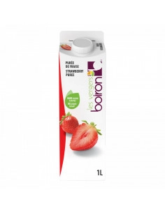 Brasser sa propre bière : Purée de fraises 1L - Boiron - 054.401.5