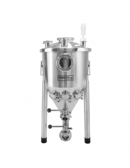 Brasser sa propre bière : Cuve de fermentation 30L en inox - Conicus Pro - 503911 Brasser sa propre bière : Cuve de fermentation 30L en inox - Conicus Pro - 503911