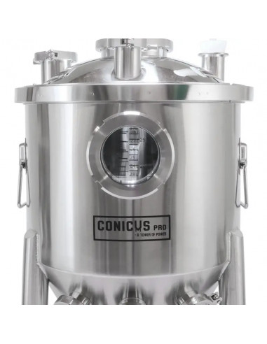 Brasser sa propre bière : Cuve de fermentation 30L en inox - Conicus Pro - 503911 Brasser sa propre bière : Cuve de fermentation 30L en inox - Conicus Pro - 503911