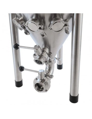 Brasser sa propre bière : Cuve de fermentation 30L en inox - Conicus Pro - 503911 Brasser sa propre bière : Cuve de fermentation 30L en inox - Conicus Pro - 503911