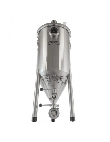 Brasser sa propre bière : Cuve de fermentation 55L en inox - Conicus Pro - 503912