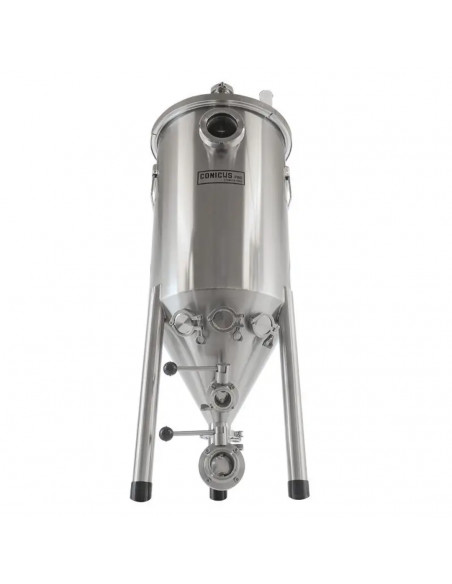 Brasser sa propre bière : Cuve de fermentation 55L en inox - Conicus Pro - 503912