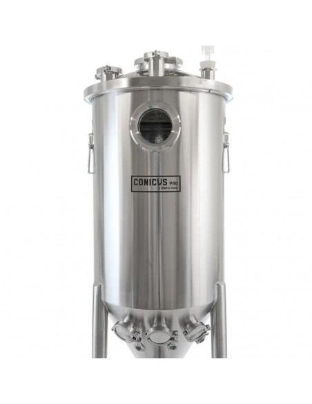 Brasser sa propre bière : Cuve de fermentation 55L en inox - Conicus Pro - 503912