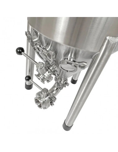 Brasser sa propre bière : Cuve de fermentation 55L en inox - Conicus Pro - 503912