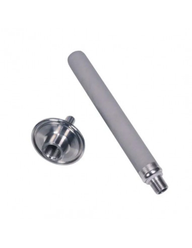 Brasser sa propre bière : Pierre De Carbonatation 15 Cm Avec Adaptateur 1,5 " TC Pour Duotight 3/8" - 504308+504309