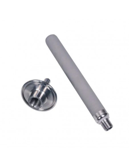 Brasser sa propre bière : Pierre De Carbonatation 15 Cm Avec Adaptateur 1,5 " TC Pour Duotight 3/8" - 504308+504309