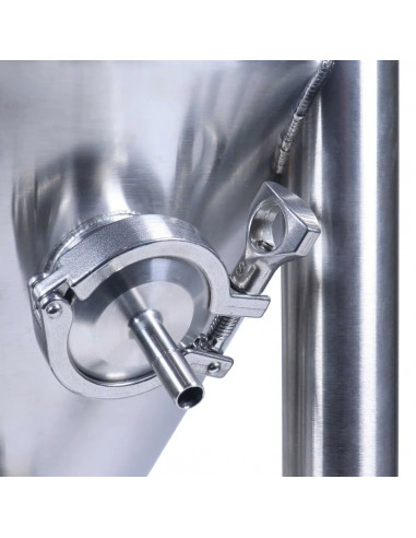 Brasser sa propre bière : Pierre De Carbonatation 15 Cm Avec Adaptateur 1,5 " TC Pour Duotight 3/8" - 504308+504309