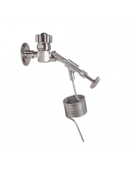Brasser sa propre bière : Robinet D'échantillonnage Tri-Clamp 1,5" Type 2 Avec Bobine D'échantillonnage En Queue De Cochon - ...