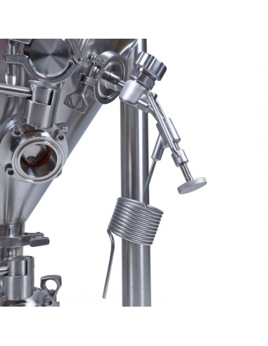 Brasser sa propre bière : Robinet D'échantillonnage Tri-Clamp 1,5" Type 2 Avec Bobine D'échantillonnage En Queue De Cochon - ...