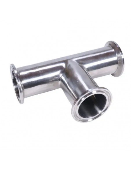 Brasser sa propre bière : Raccord En T Tri-Clamp 1,5" - 503974