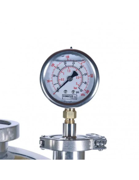 Brasser sa propre bière : Manomètre Tri-Clamp 1,5" 0-3 Bar - 503973 Brasser sa propre bière : Manomètre Tri-Clamp 1,5" 0-3 Bar - 503973