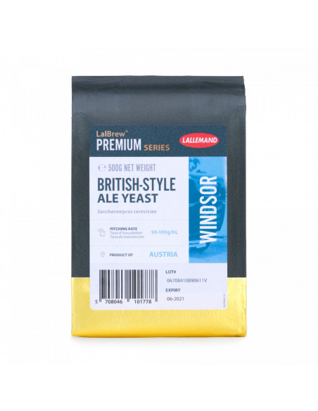 Brasser sa propre bière : Windsor Ale™ LalBrew LALLEMAND - 500 gr - 050.607.1 Brasser sa propre bière : Windsor Ale™ LalBrew LALLEMAND - 500 gr - 050.607.1
