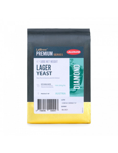 Brasser sa propre bière : Diamond™ Lager LalBrew - 500gr - 050.612.1 Brasser sa propre bière : Diamond™ Lager LalBrew - 500gr - 050.612.1