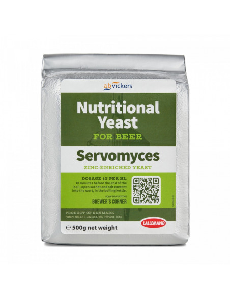 Brasser sa propre bière : Servomyces Levure Nutrition - 500gr - 050.621.2 Brasser sa propre bière : Servomyces Levure Nutrition - 500gr - 050.621.2