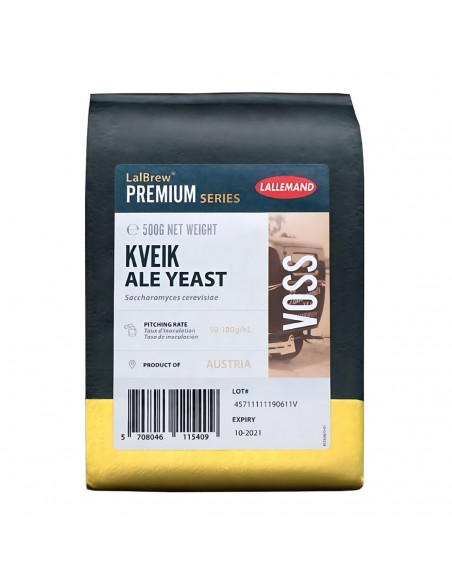 Brasser sa propre bière : Voss™ Kveik LalBrew Lallemand - 500gr - 050.632.9
