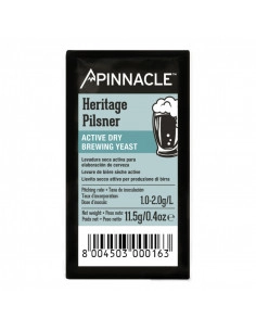 Brasser sa propre bière : Pinnacle levure de bière sèche Heritage Pilsner 11,5 gr - 050.883.1