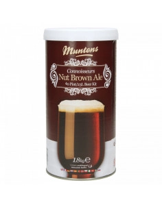 Brasser sa propre bière : Kit de bière Muntons Nut Brown Ale 1,8 kg - 056.210.1M