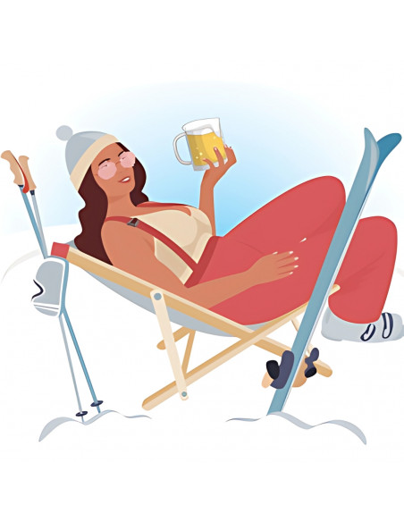 Brasser sa propre bière : Après-Ski - Levure de bière blonde croustillante - Déshydratée (11gr) WHC Lab - 62.001