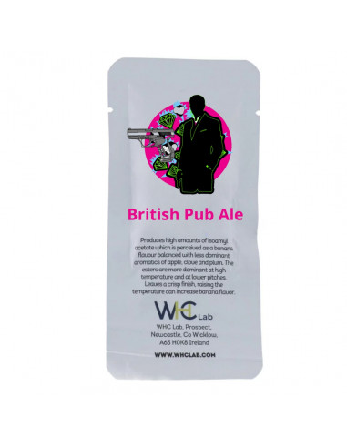 Brasser sa propre bière : British Pub Ale (BLOND) - Levure anglaise déshydratée WHC Lab - 62.003