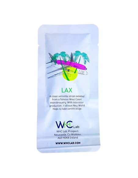 Brasser sa propre bière : LAX - Levure IPA propre de la côte ouest - Levure déshydratée WHC Lab - 62.005