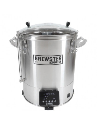 Brasser sa propre bière : Brewster Dominator 40 - Système de brassage WiFi avec contrôle par application - 500200 Brasser sa propre bière : Brewster Dominator 40 - Système de brassage WiFi avec contrôle par application - 500200