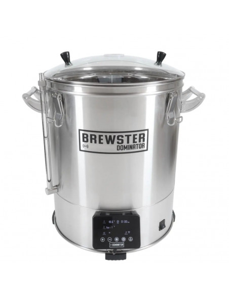 Brasser sa propre bière : Brewster Dominator 40 - Système de brassage WiFi avec contrôle par application - 500200 Brasser sa propre bière : Brewster Dominator 40 - Système de brassage WiFi avec contrôle par application - 500200