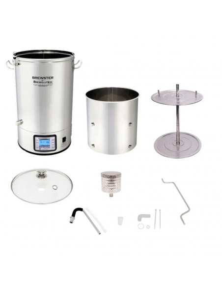 Brasser sa propre bière : Brewster Beacon 40 - Cuve de brassage automatisée - 500000