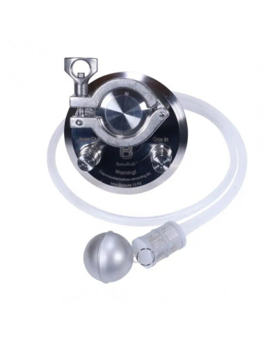 Brasser sa propre bière : Pack couvercle pression BrewBuilt avec tube plongeur flottant - 503989