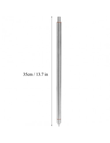 Brasser sa propre bière : Tube de remplissage en inox + brosse - DX1403-1 Brasser sa propre bière : Tube de remplissage en inox + brosse - DX1403-1