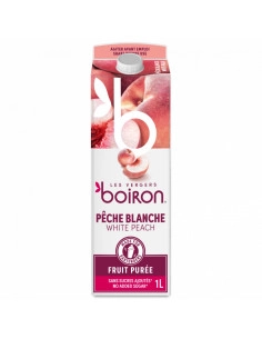 Brasser sa propre bière : Purée de pêche blanche 1L - Boiron - 054.407.2