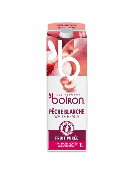 Brasser sa propre bière : Purée de pêche blanche 1L - Boiron - 054.407.2 Brasser sa propre bière : Purée de pêche blanche 1L - Boiron - 054.407.2
