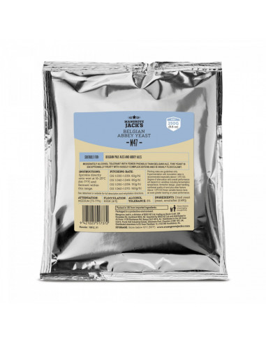 Brasser sa propre bière : Levure de bière sèche Belgian Abbey M47 - 250 gr - 050.297.1