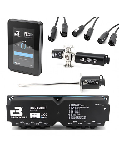 Brasser sa propre bière : Kit de démarrage FCS Unitank Température, rotation - 7713567