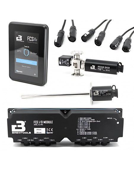 Brasser sa propre bière : Kit de démarrage FCS Unitank Température, rotation - 7713567