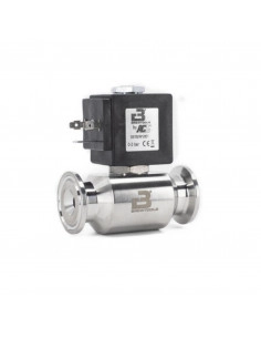 Brasser sa propre bière : Électrovanne, TC34mm, NF, DC24V Ø4.5 0-3 bar, orifice de 4,5 mm - 7713021