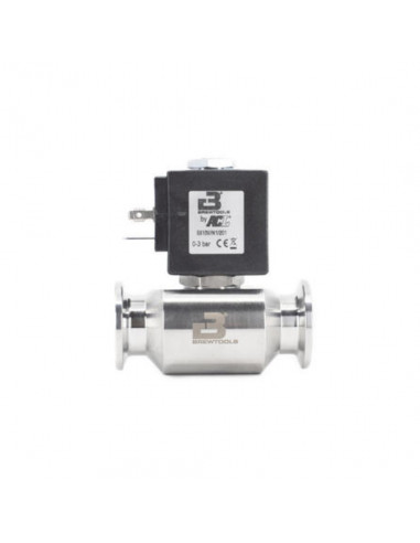 Brasser sa propre bière : Électrovanne, TC34mm, NF, DC24V Ø4.5 0-3 bar, orifice de 4,5 mm - 7713021
