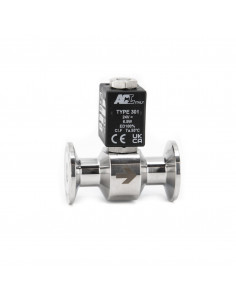 Brasser sa propre bière : Électrovanne, TC34mm, NF, DC24V 0-3 bar, orifice de 2,0 mm - 7713457