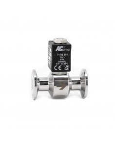 Brasser sa propre bière : Électrovanne, TC34mm, NF, DC24V 0-3 bar, orifice de 2,0 mm - 7713457