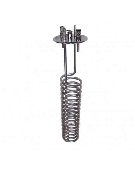 Brasser sa propre bière : Couvercle avec refroidisseur à serpentin pour Conicus Pro 105L - 503909 Brasser sa propre bière : Couvercle avec refroidisseur à serpentin pour Conicus Pro 105L - 503909