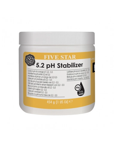 Brasser sa propre bière : 5,2 pH Stabilizer Five Star 454 gr - 004.176.4GBL