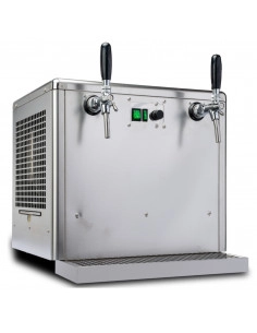 Brasser sa propre bière : Tireuse Froid Sec (2 bec) Compresseur - 120L/H - ANTA BK 120 - 4901118