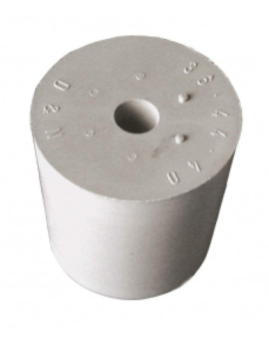 Brasser sa propre bière : bouchon silicone D44/36 + trou 9mm
