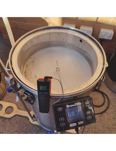 Brasser sa propre bière : Thermomètre Bluetooth -20 à 300 °C - Sonde HTC 20 cm - RAPT - KL24334 Brasser sa propre bière : Thermomètre Bluetooth -20 à 300 °C - Sonde HTC 20 cm - RAPT - KL24334