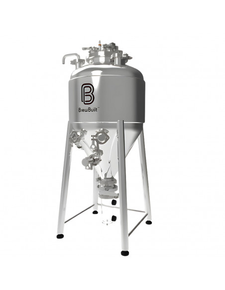 Brasser sa propre bière : Fermenteur conique uni à double enveloppe BrewBuilt® X3 - 52 L - KL37228 Brasser sa propre bière : Fermenteur conique uni à double enveloppe BrewBuilt® X3 - 52 L - KL37228