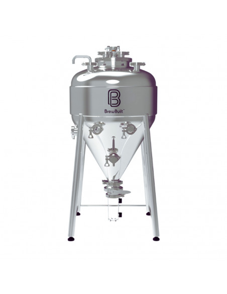 Brasser sa propre bière : Fermenteur conique uni à double enveloppe BrewBuilt® X3 - 95 L - KL37235