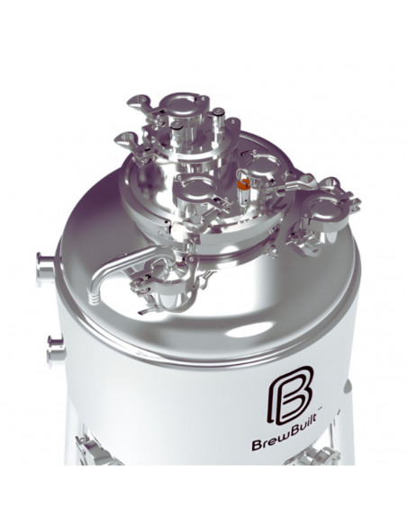 Brasser sa propre bière : Fermenteur conique uni à double enveloppe BrewBuilt® X3 - 95 L - KL37235