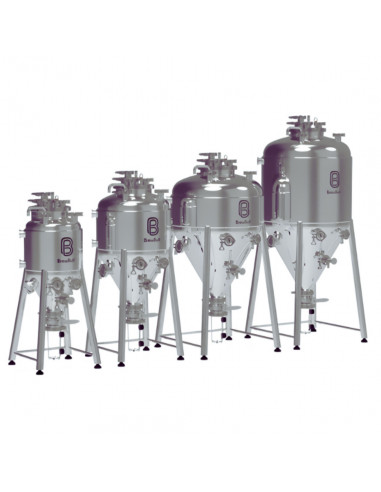 Brasser sa propre bière : Fermenteur conique uni à double enveloppe BrewBuilt® X3 - 95 L - KL37235