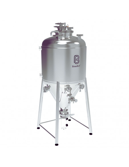 Brasser sa propre bière : Fermenteur conique uni à double enveloppe BrewBuilt® X3 - 143 L - KL37242